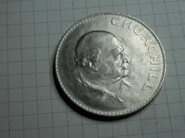 Großbritannien 5 Schilling, 1965 Winston Churchill Museum