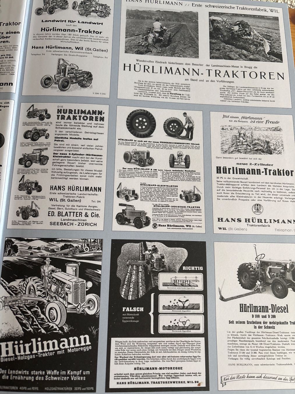 Livres: Hürlimann Prospekte – D'occasion à Lauwil par Turbo-Schnecke 6