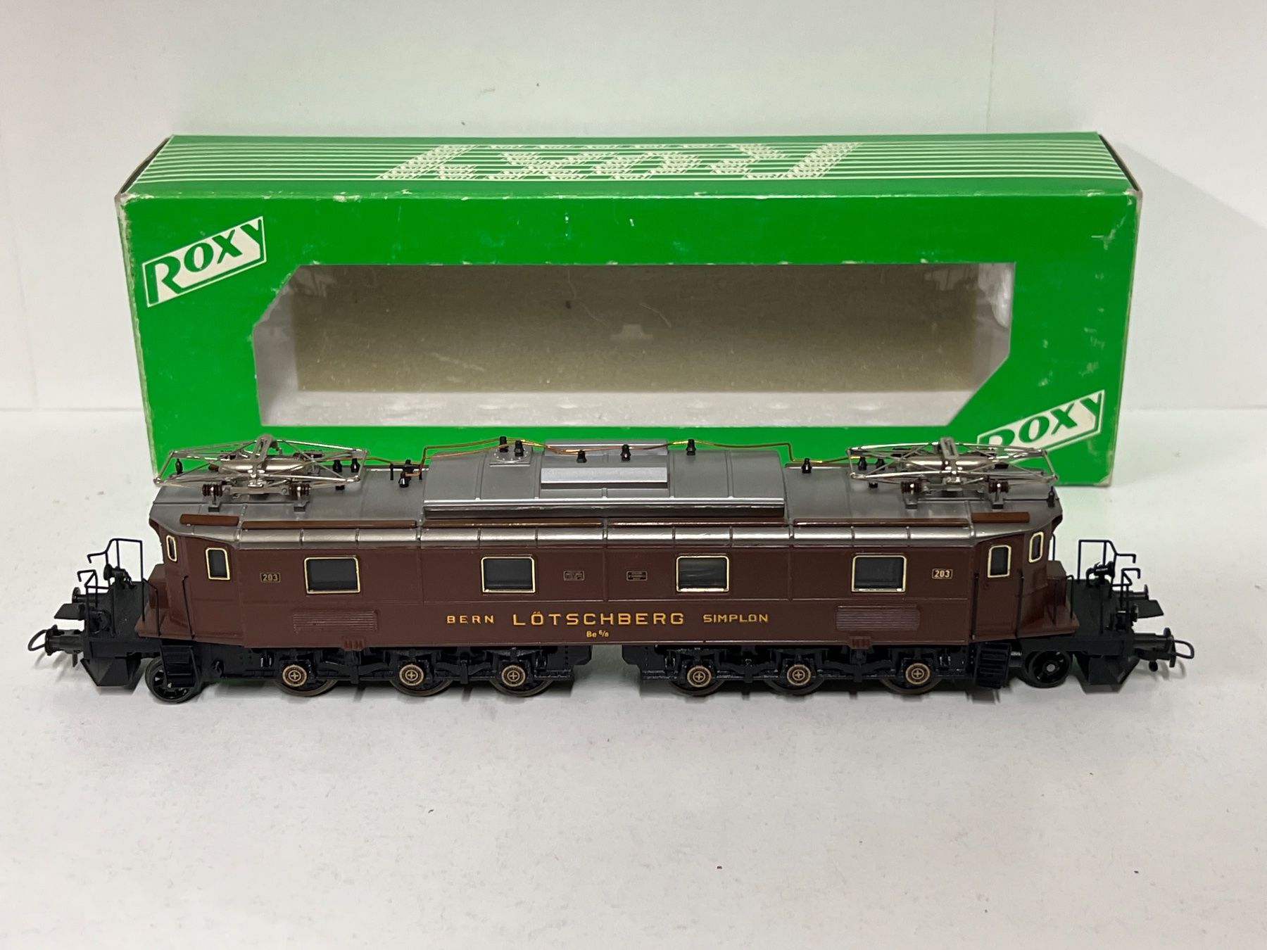 Modelleisenbahnen: ROXY B.L.S. BREDA No 203  Be 6/8  H0 DC Analog – Gebraucht aus Neuenhof von ludovicco 4