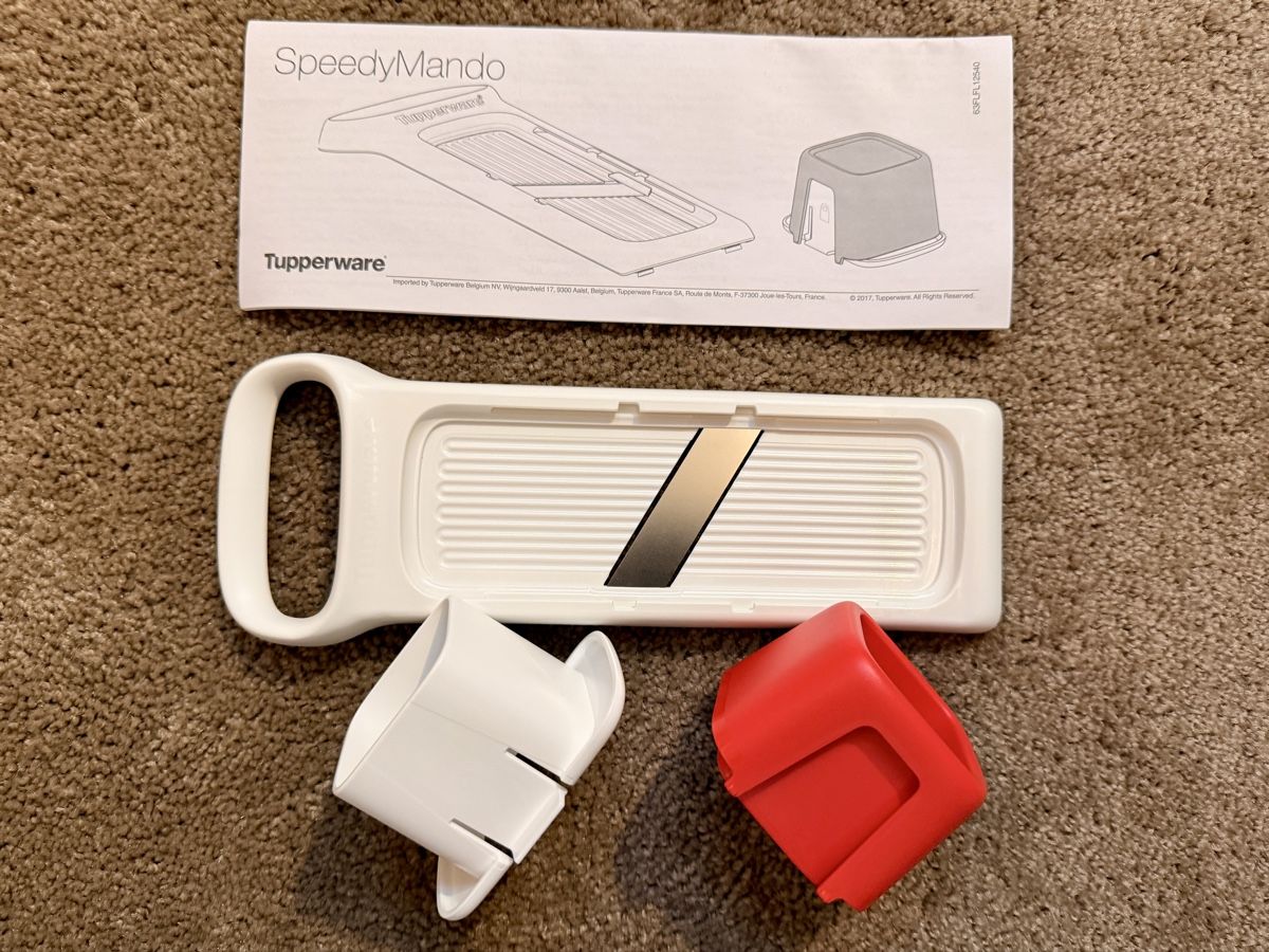 Tupperware Elettrodomestici da cucina: Tupperware SpeedyMando - Gemüsehobel – Nuovo e nell'imballaggio originale da Worben venduto da Teddy112