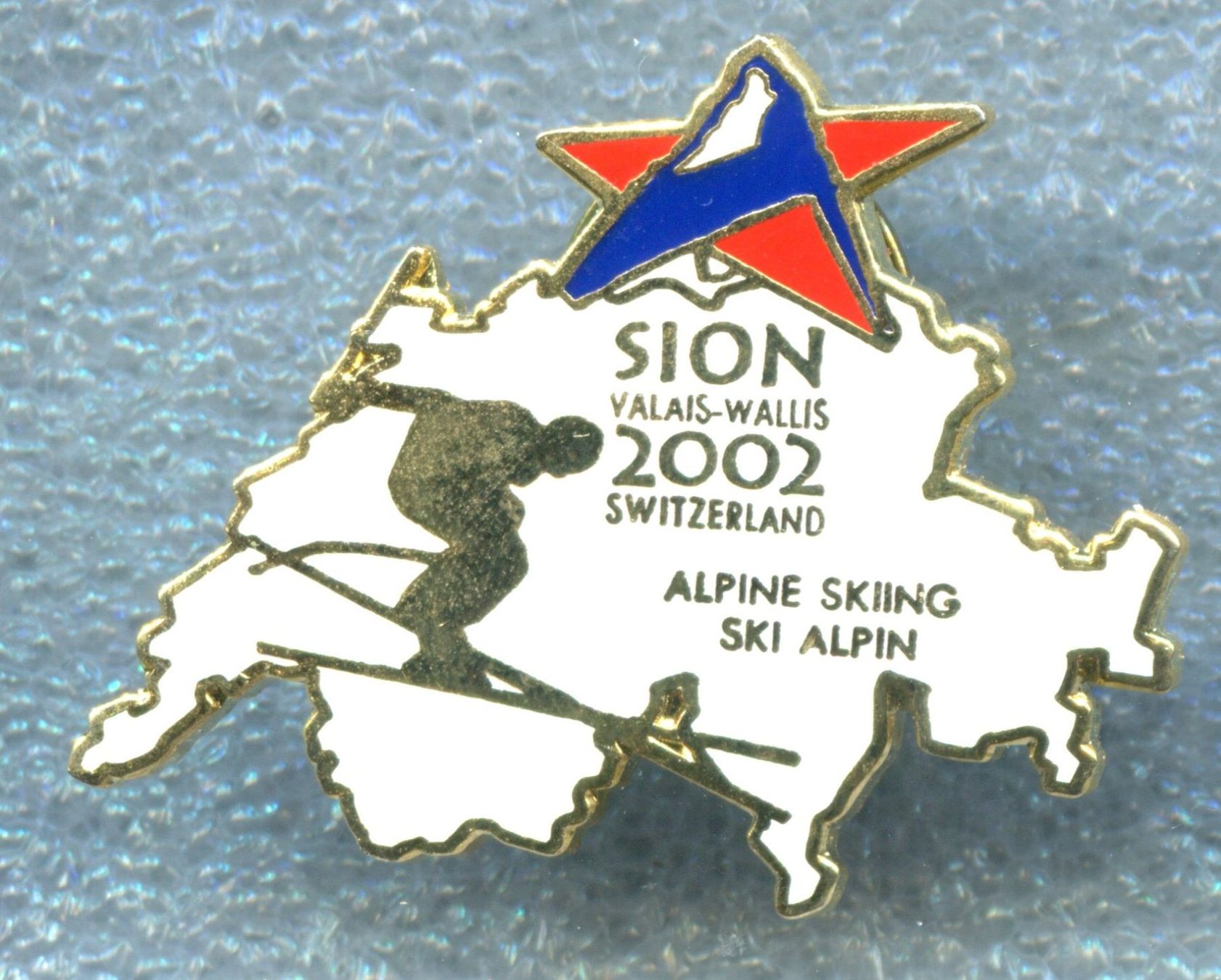 Placchette & Badge: SION 2002 Ski Alpin – Usato da Winterthur venduto da Sammleroase