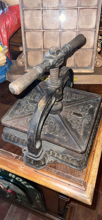 DoubleFill Buchpresse Holz Bambus - 38,1cm Buchbinde-Set DIY Buchbindung