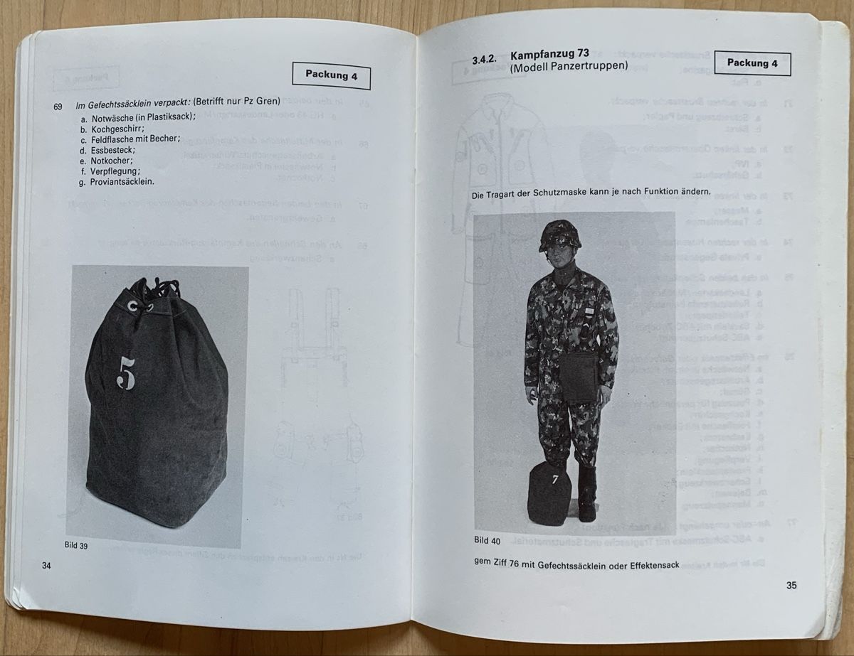 Libri: Reglement 53.175 d Gepäckvorschrift – Usato da Goldingen venduto da Bergler012 7