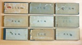 Lot Vintage Fournituren Boxen - Aufbewahrungs Einheiten