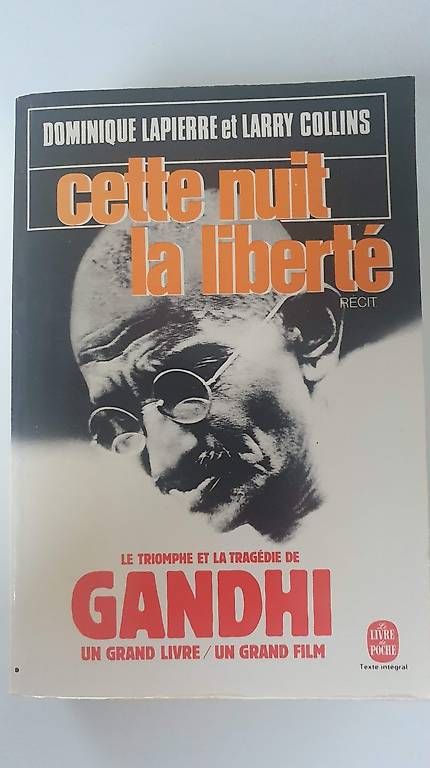 Libri: Cette nuit la liberté / Gandhi – Usato da Prêles venduto da Syga