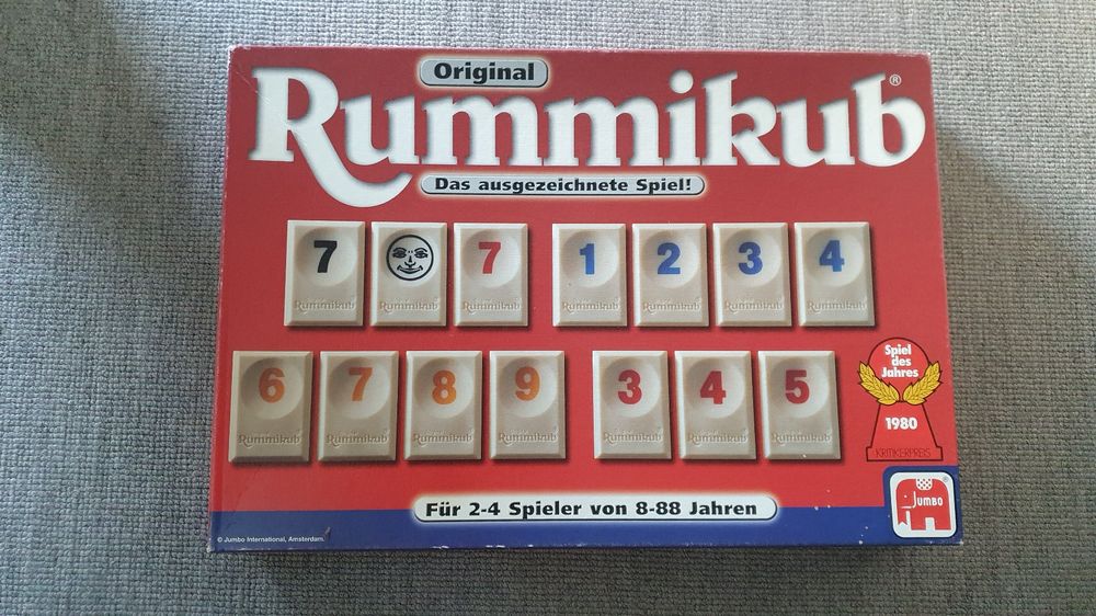 Original Rummikub mit extra grossen Steinen (Gebraucht) in Glattfelden ...