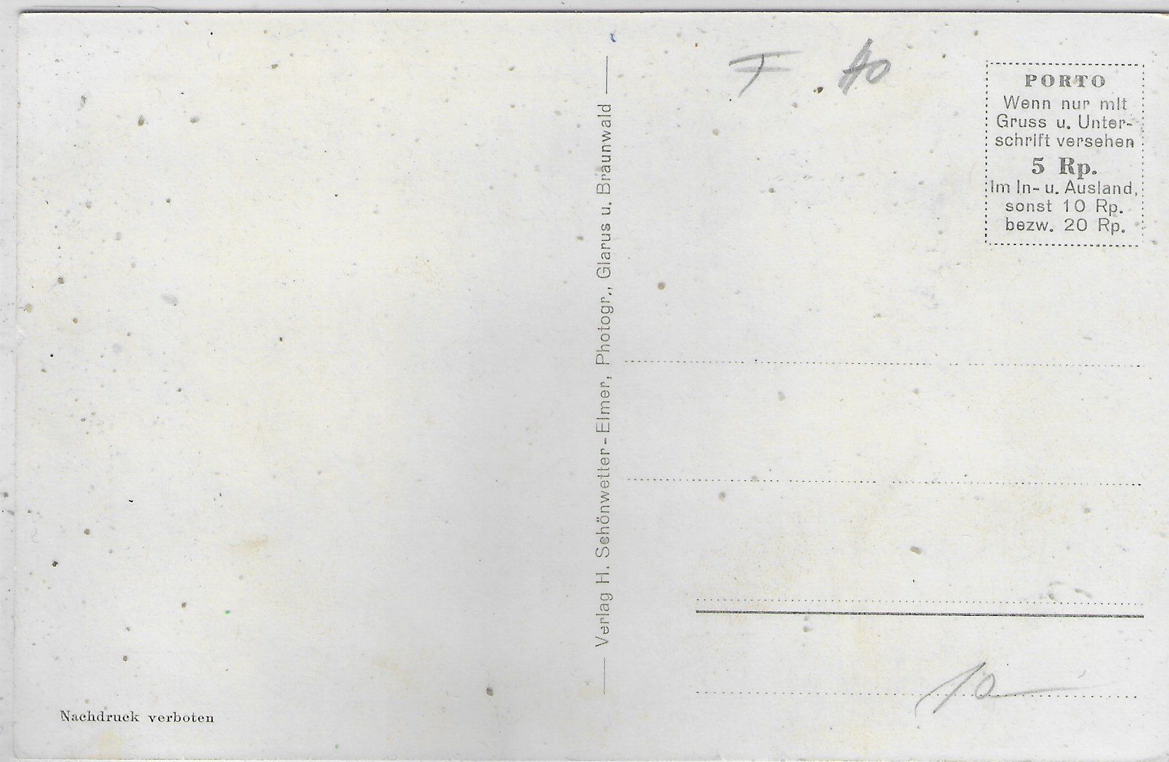 Cartoline postali: Weesen mit Leistkamm und Alvierkette – Usato da Ettingen venduto da Kartenplanet 1