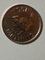 GB - Farthing - Quart Penny - 1951
