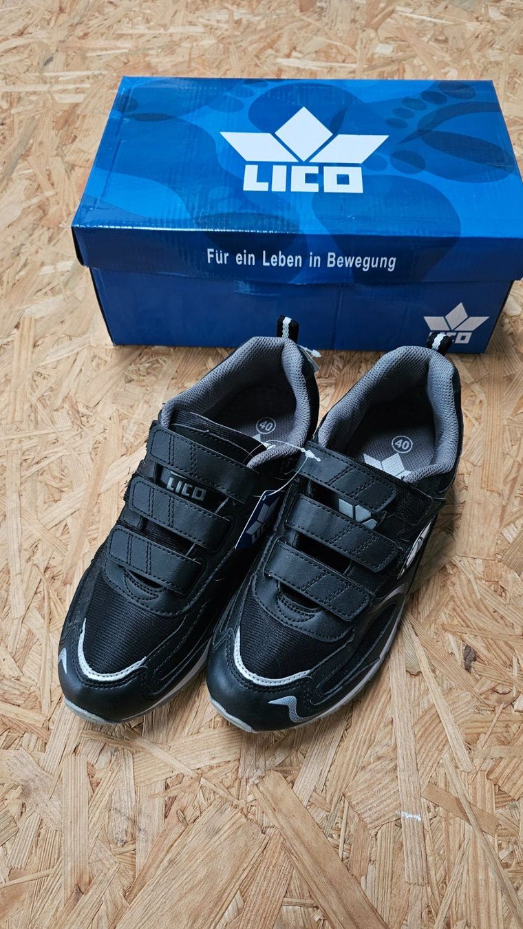 Scarpe da uomo: Lico Freizeitschuh mit Klettverschlüssen Gr. 40 – Nuovo e nell'imballaggio originale da Koppigen venduto da Ready2Work