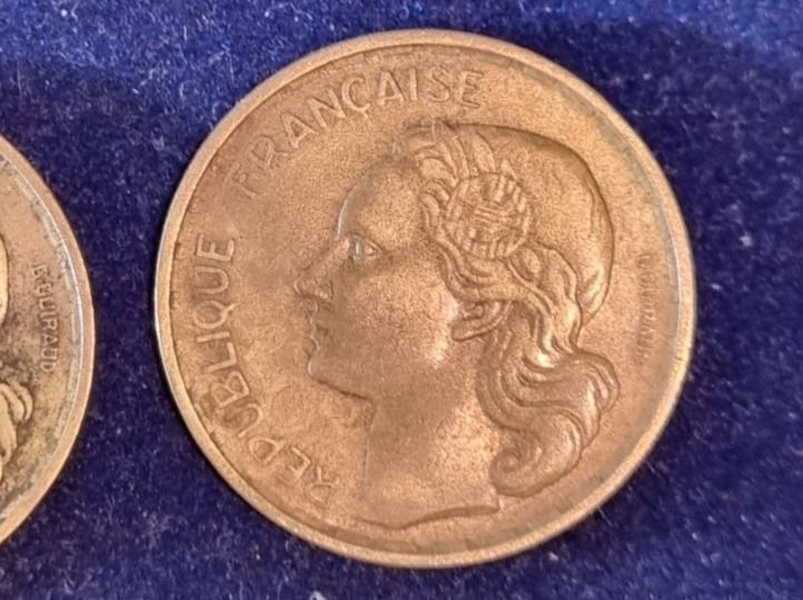 Tutti le monete: France:20 FF 1952 + 1952B – Usato da Bure venduto da chap981 3