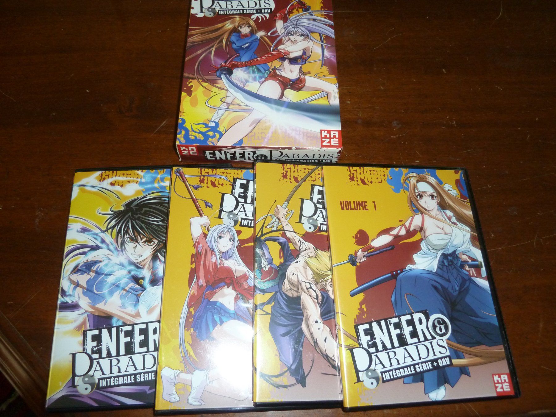Tutti i DVDs: Enfer & Paradis Intégrale animée – Usato da Biel/Bienne venduto da alex-841 1