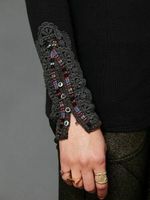 Thermo Shirt mit Stickereien Free People S zu Nile Odd Molly