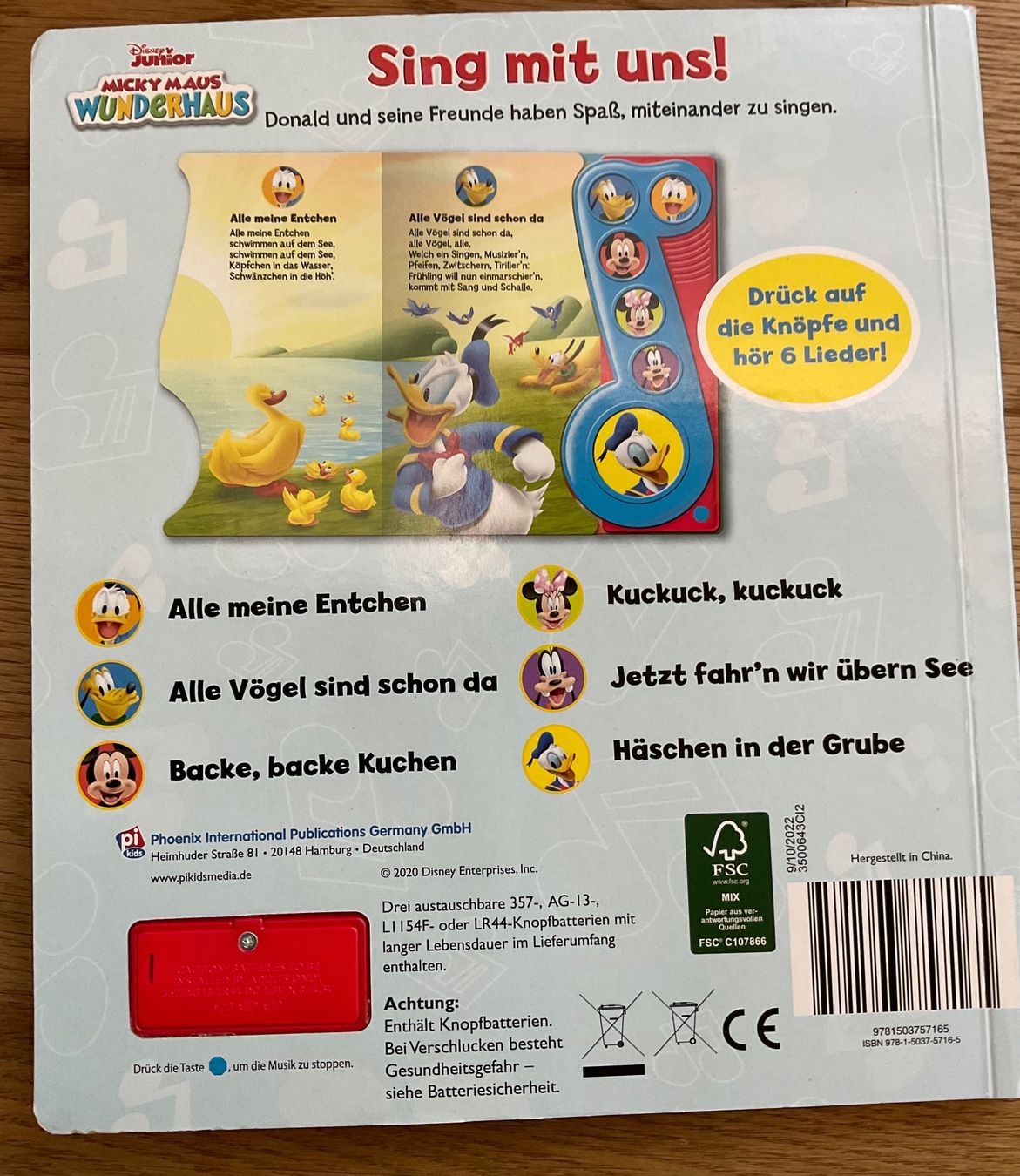 Libri: Sing mit uns! Mickey Junior – Usato da Niederteufen venduto da sicmu 1