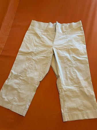 Pantaloni beige misto viscosa tg.52 Yessica