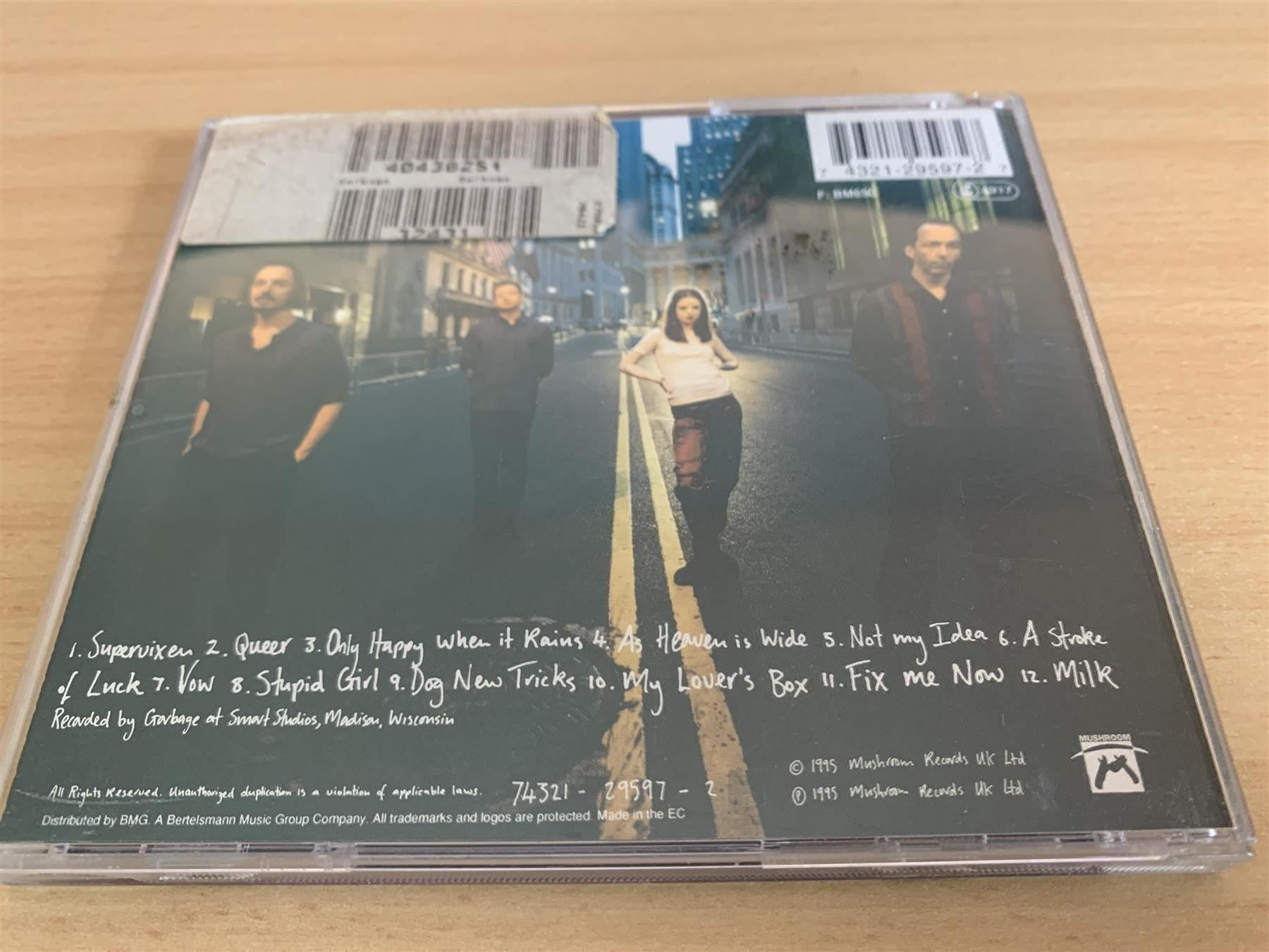 CD: Garbage – Garbage – Usato da Rikon im Tösstal venduto da Alpenmutz 1