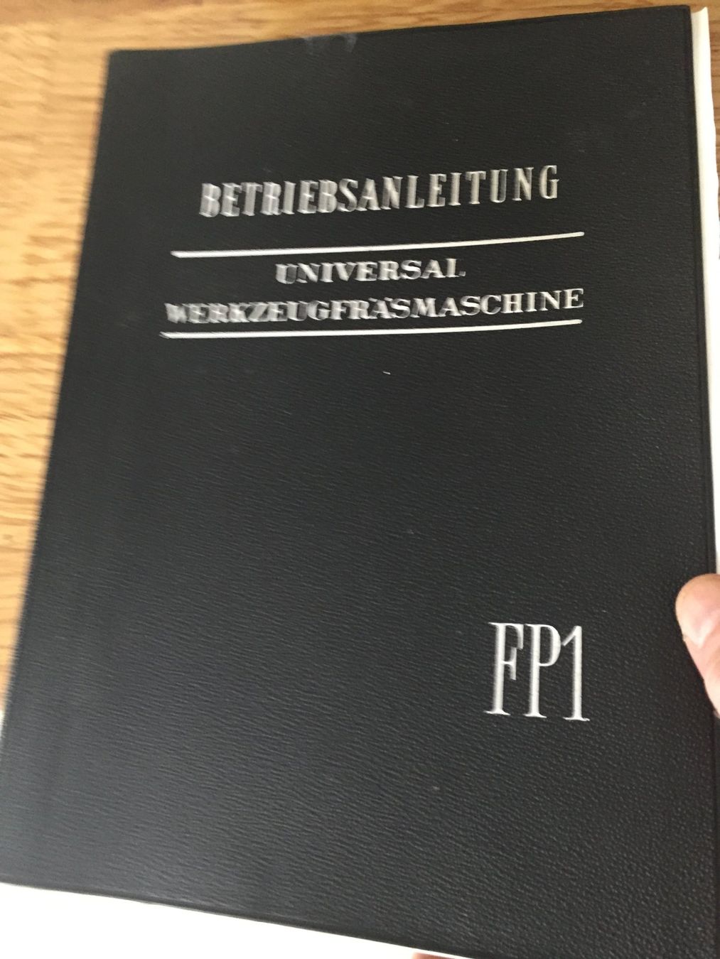 Bücher: DECKEL  FP1  55 seiten katalog – Gebraucht aus Frenkendorf von BasLie