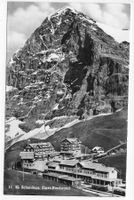 Kleine Scheidegg mit Eiger-Nordwand um 1961