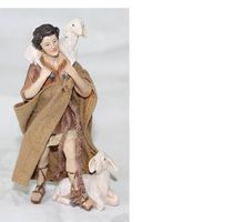 Hirte Ankleidefigur mit Schaf