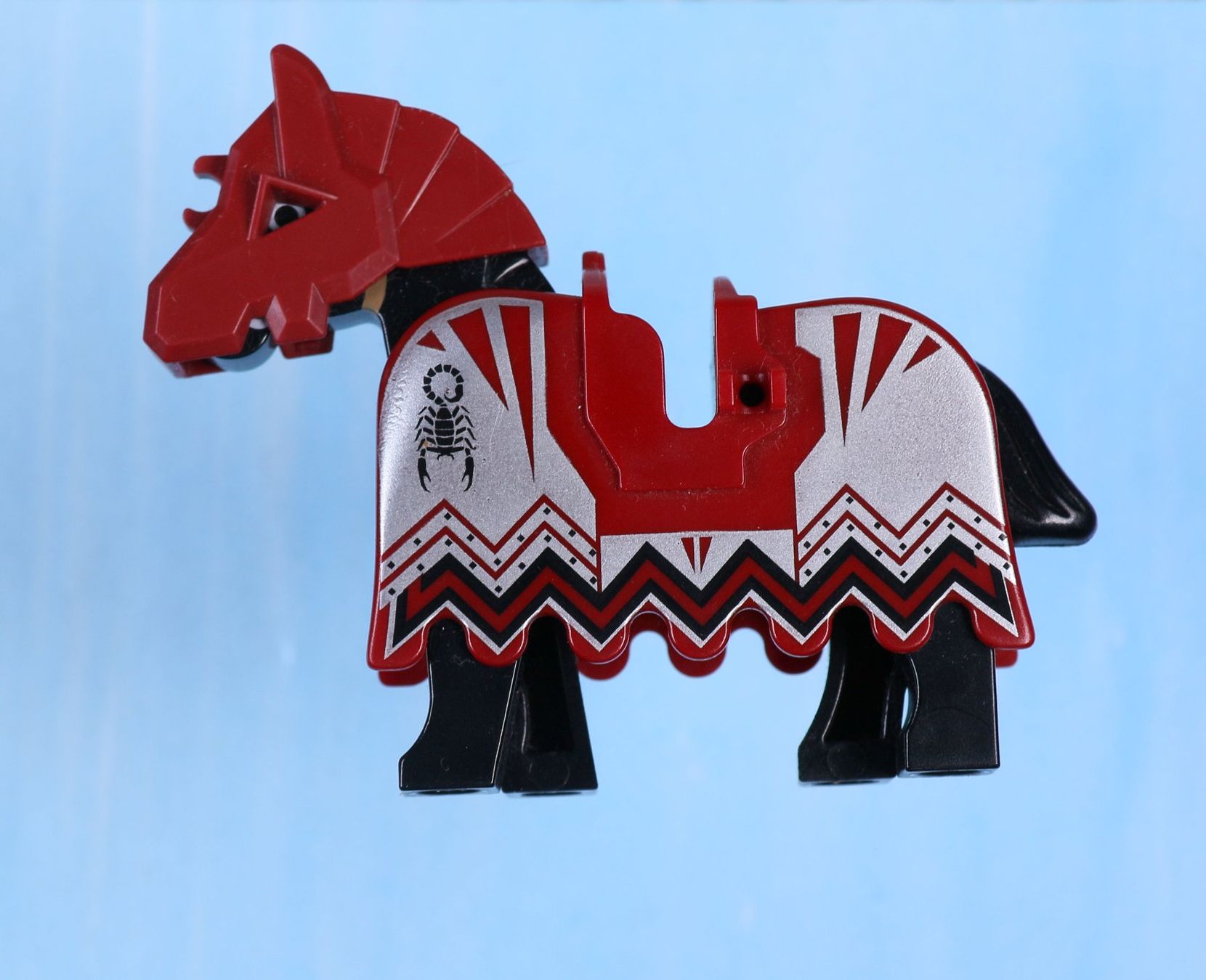 Lego Giocattoli: LEGO Horse Barding, Ruffled Edge – Usato da Hettlingen venduto da Scholi99