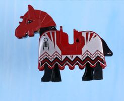 LEGO Horse Barding, Ruffled Edge