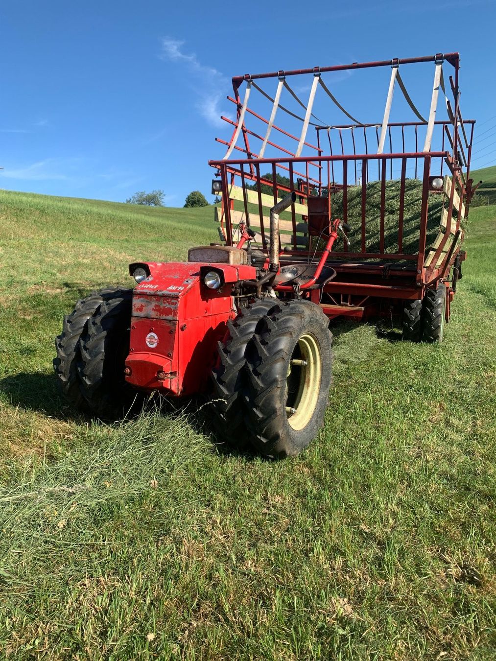 Aebi Tutte le macchine: Aebi Am 90 mit Ladegerät LD20 – Usato da Bütschwil venduto da AeAm90
