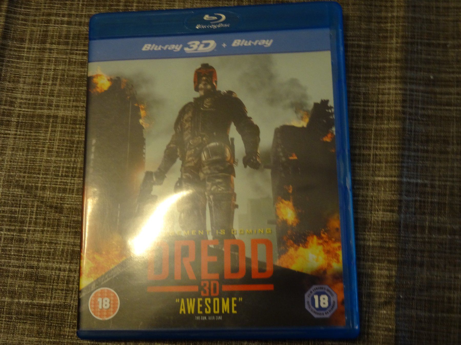 Tutti i DVDs: Dredd (UK) (BLU-RAY) – Usato da Olten venduto da Disc-Verkauf