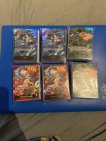 One Piece Sammelkarten 6 Stk. neuwertig starter decks