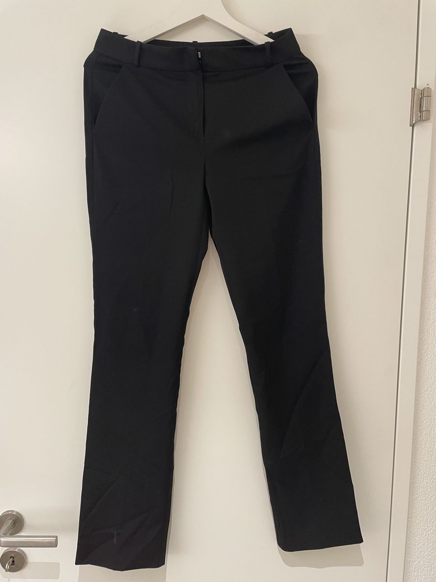 Hallhuber Pantaloni: Black Hallhuber Business Suit Pants – Usato da Zürich venduto da kap_7btt 1