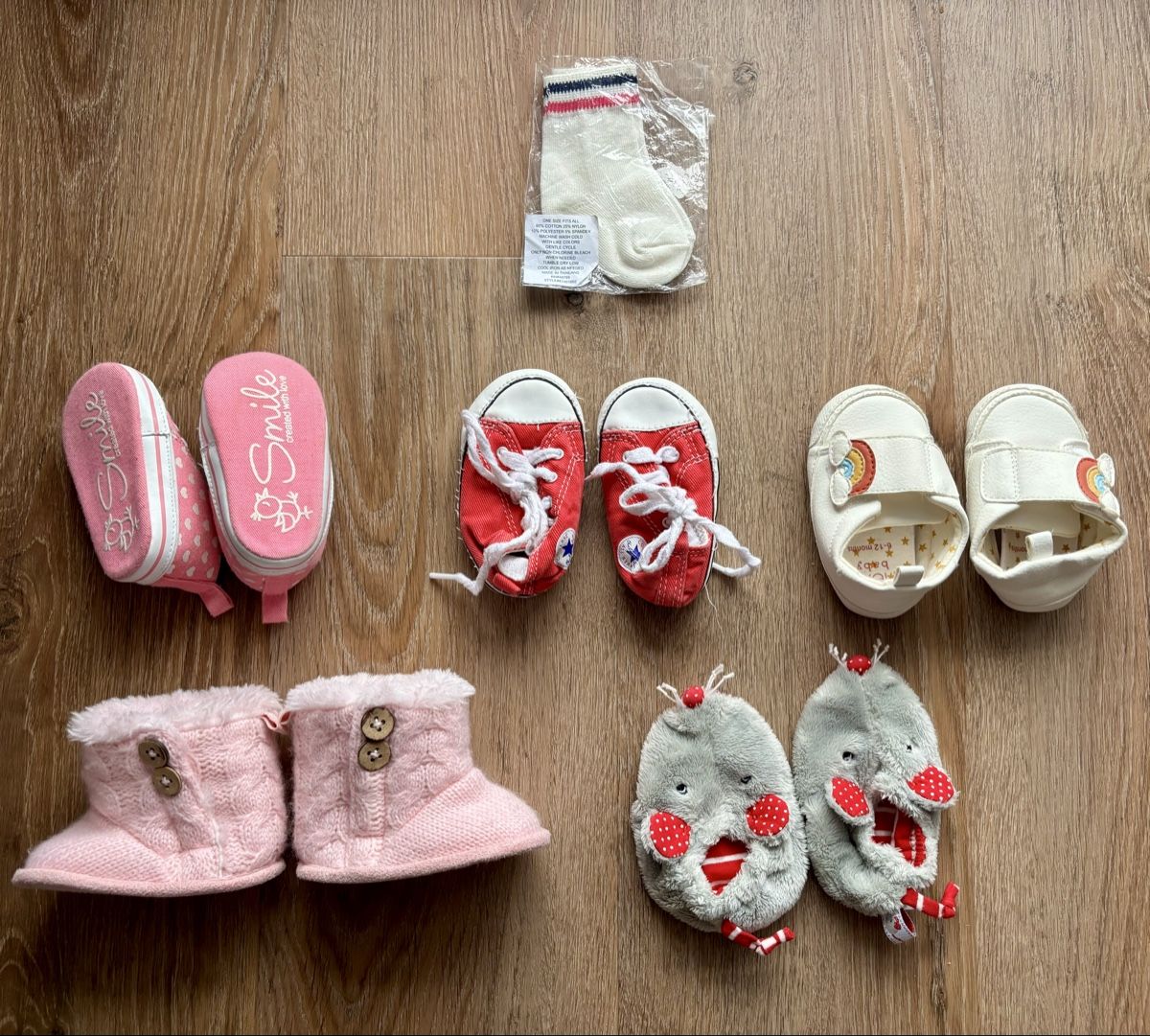 Scarpe per ragazze: Baby-Schuhe, Gr. 6-12M!!! – Usato da Einsiedeln venduto da sum_xm7z 2