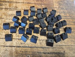 lego 3039 lot de 40 pièces Black Slope 45 2 x 2
