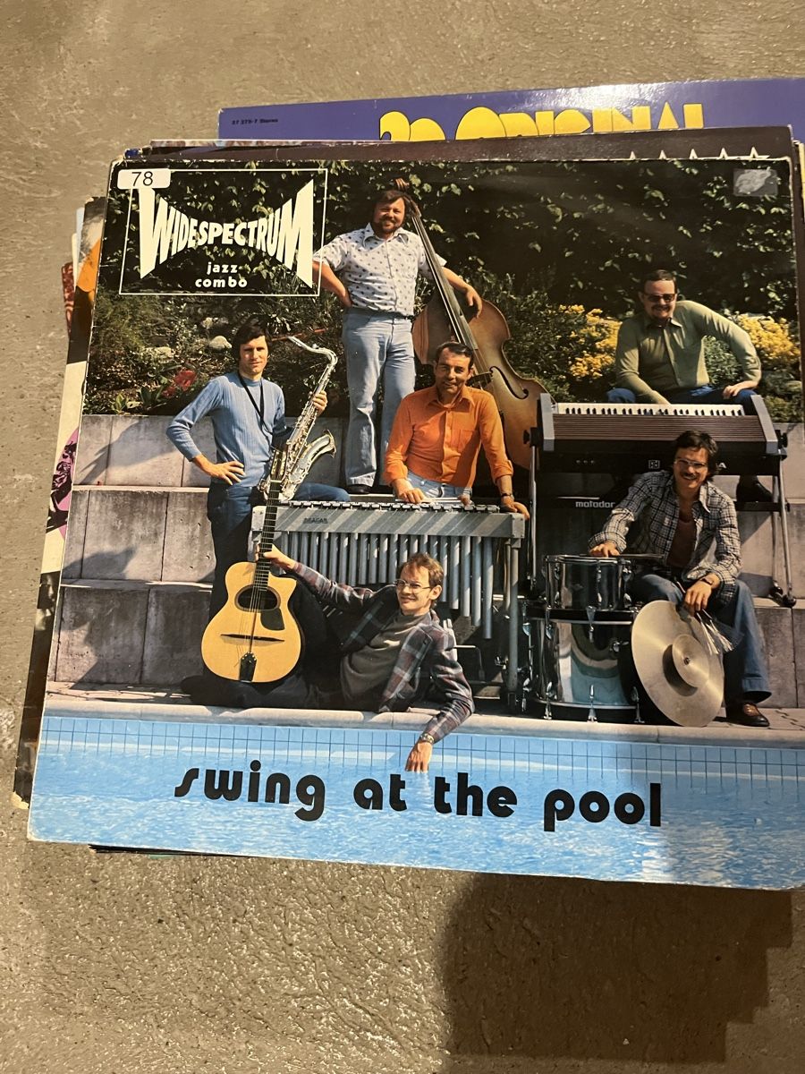 Vinyles: Widespectrum Jazz Combo Swing at the Pool Schallplatte gebra – D'occasion à Lausen par annikaa.graf