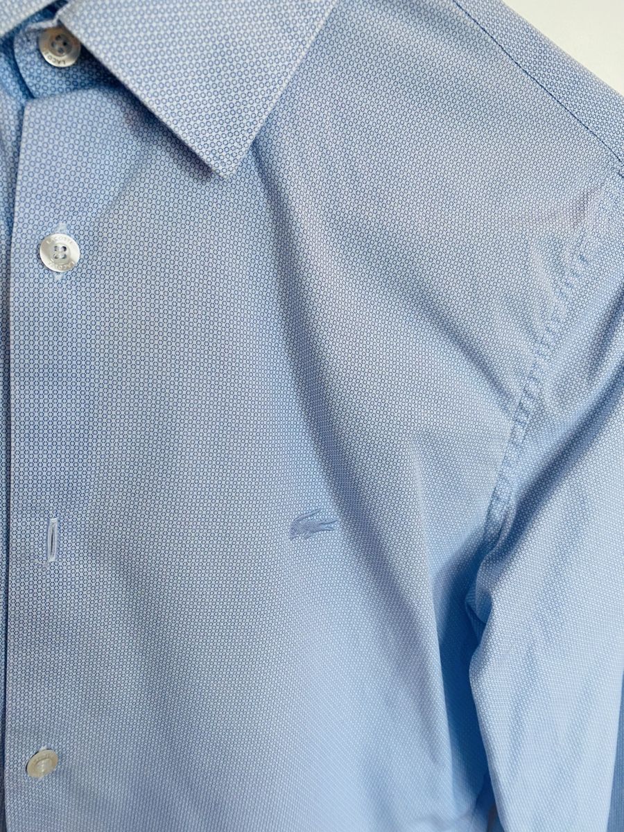 Lacoste Camicie: Lacoste Hemd Slim Fit Grösse 38 – Usato da Zürich venduto da dennisbooker2001 2