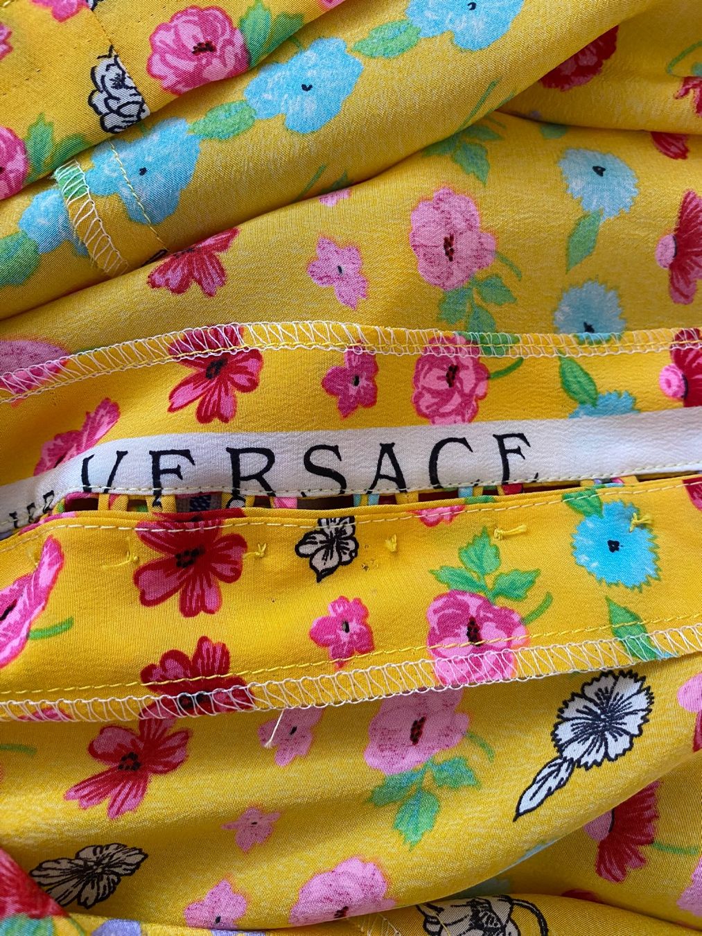 Versace Camicette: Versace Seidenbluse Couture, Gr 38, massgeschneidert – Usato da Basel venduto da TheElegantEdit 6