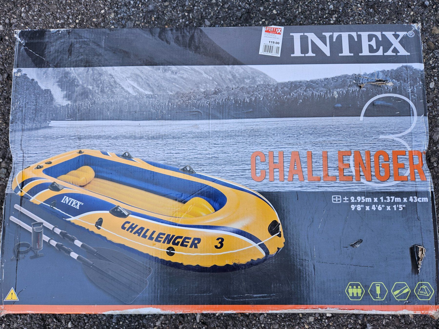 Barche: Schlauchboot INTEX CHALLENGER 3 – Usato da Wildegg venduto da ryan-lars
