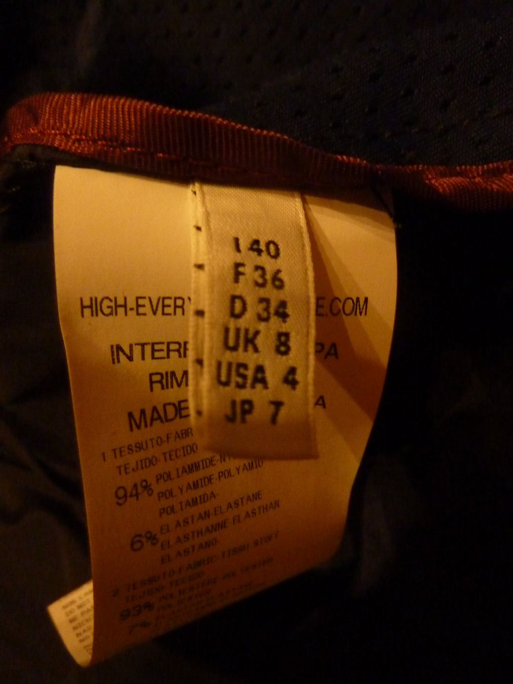 Vestes: High (High tech) Longjacke  Gr. 38 – D'occasion à Waldstatt par Kananaskis1 7