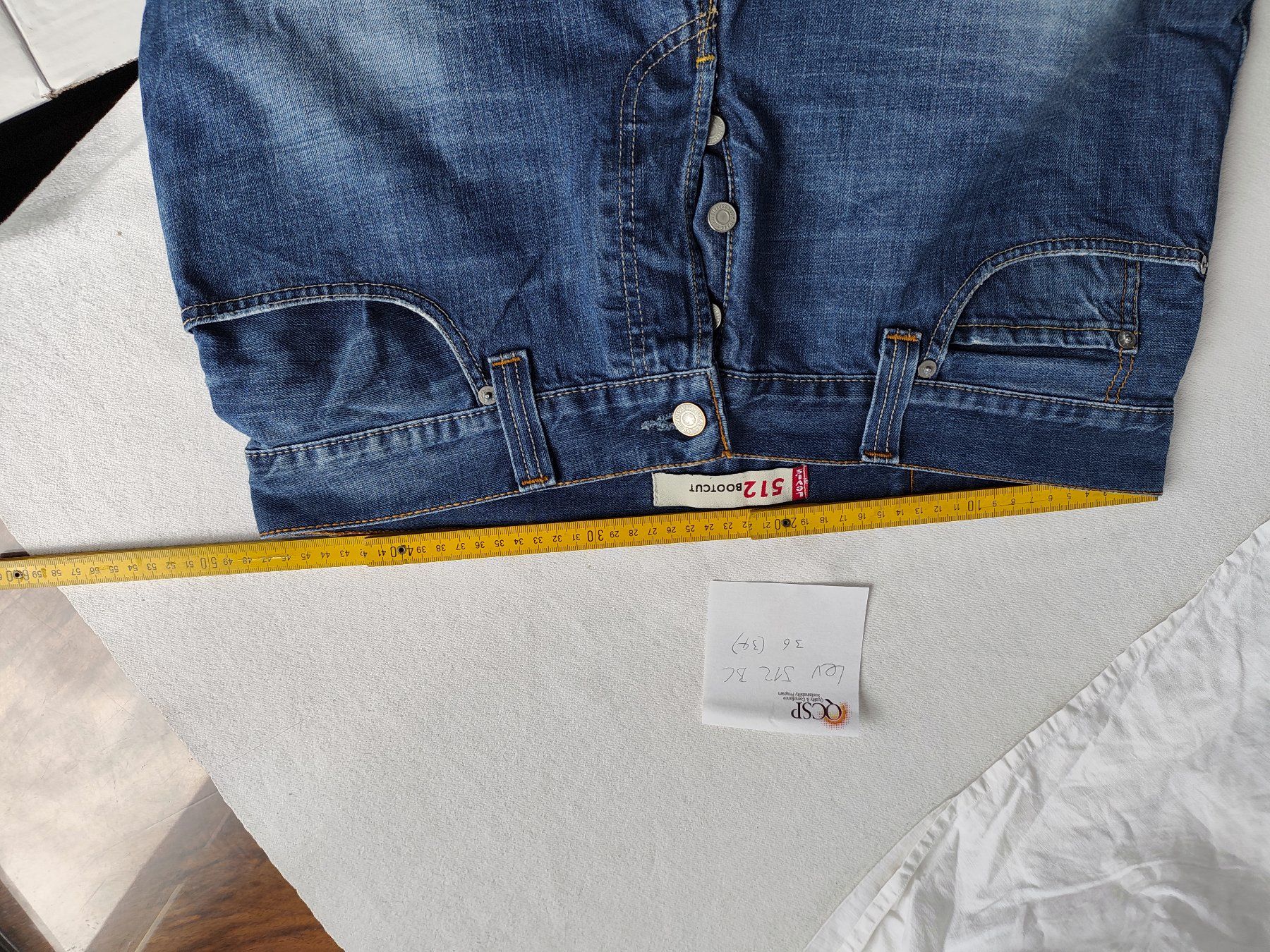 Levi's Jeans: Levi's 512 36/32 – Usato da Oberwil BL venduto da suaku 5
