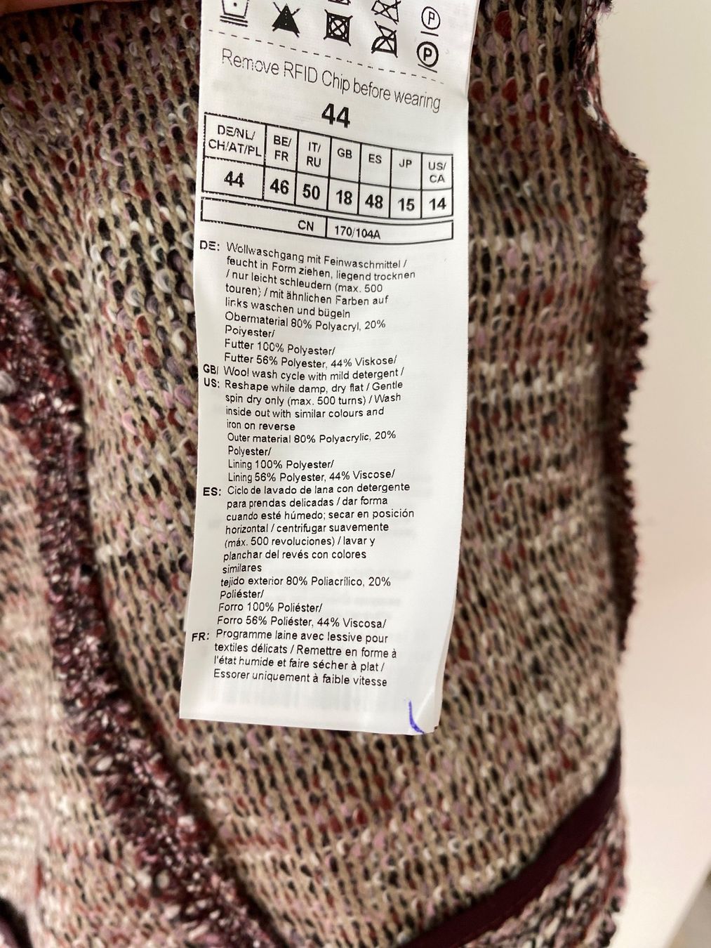Gerry Weber Vestes: Gerry Weber Übergangsjacke, Grösse 44 – Neuf (Voir description) à Winterthur par marisole4 5