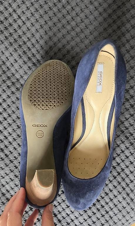 Damenschuhe: Geox Damenschuhe Rauleder blau Gr. 41 – Gebraucht aus Boll von BernerIn_89 1