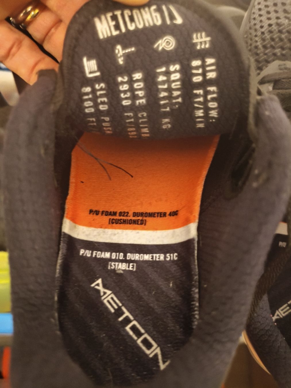 Scarpe da donna: metcon 6 numero 36.5 – Usato da Bioggio venduto da OresteIronix