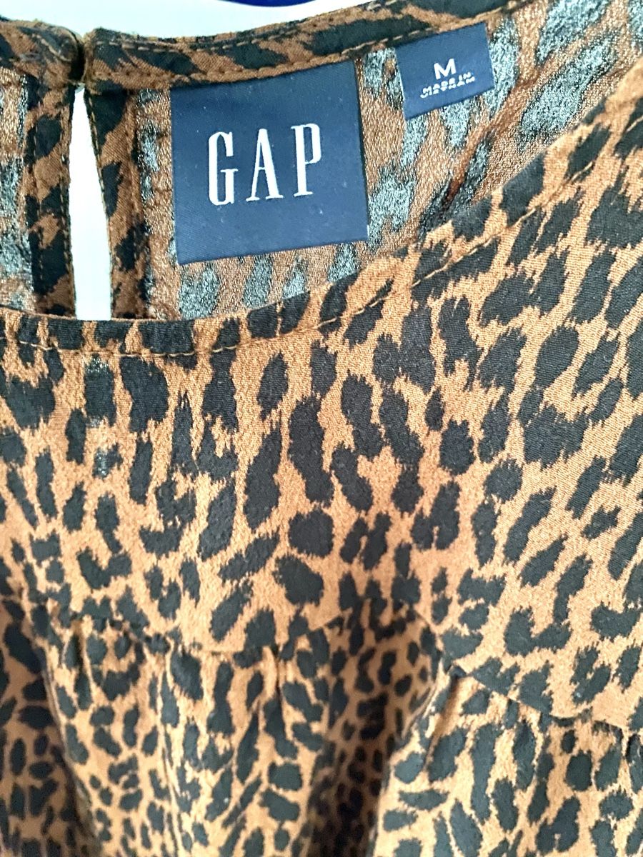 Gap Camicette: GAP Bluse mit Leopardenmuster. Gr. M – Usato da Jona venduto da Flamingoo 2