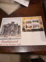 Namibie : Carte postale Swakopmund & timbres 1992 rare!