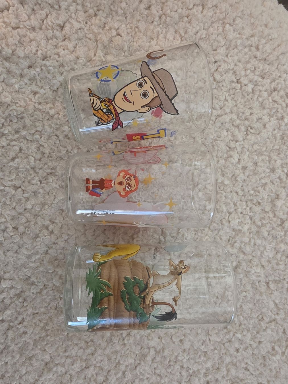 Disney Gläser: 3 Disney Kindergläser – Gebraucht aus Zweidlen von VG159 2