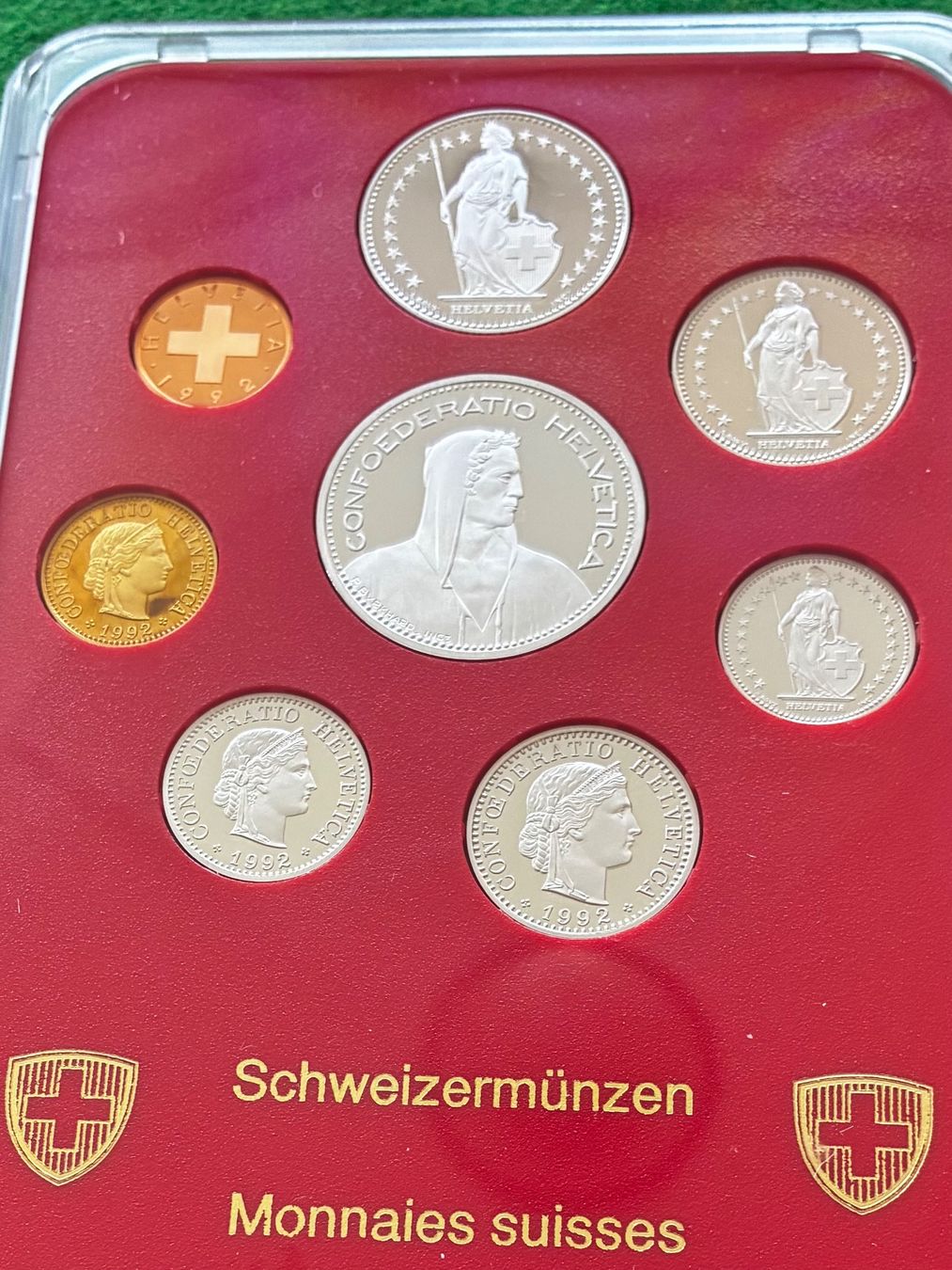 Alle Münzen: Münzsatz  1992  PP – Gebraucht aus Viganello von Plausch8 1