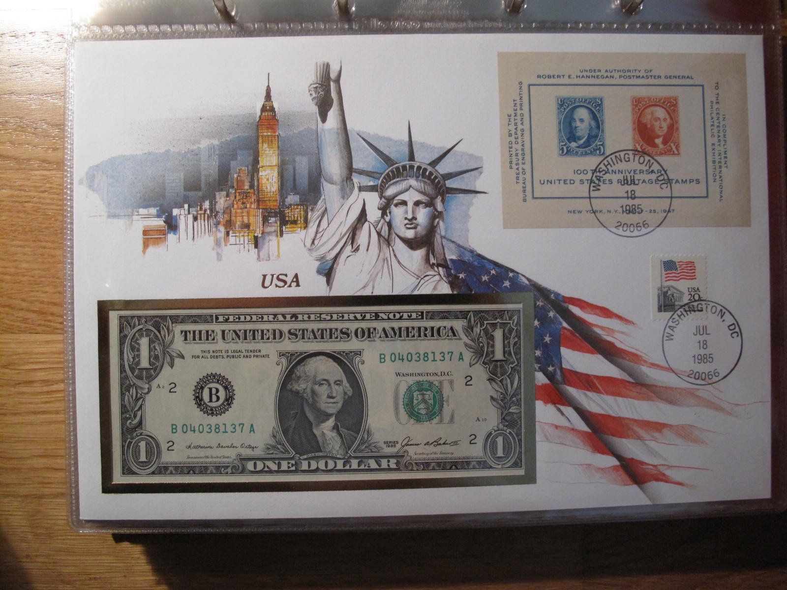 Philswiss Alben: Banknotenbriefe Welt Grossformat 6 Alben – Gebraucht aus Wil SG von fva01 1