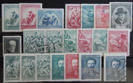 CSSR Tschechoslowakei ex. Kat. 361-397 */gest. 1937/38