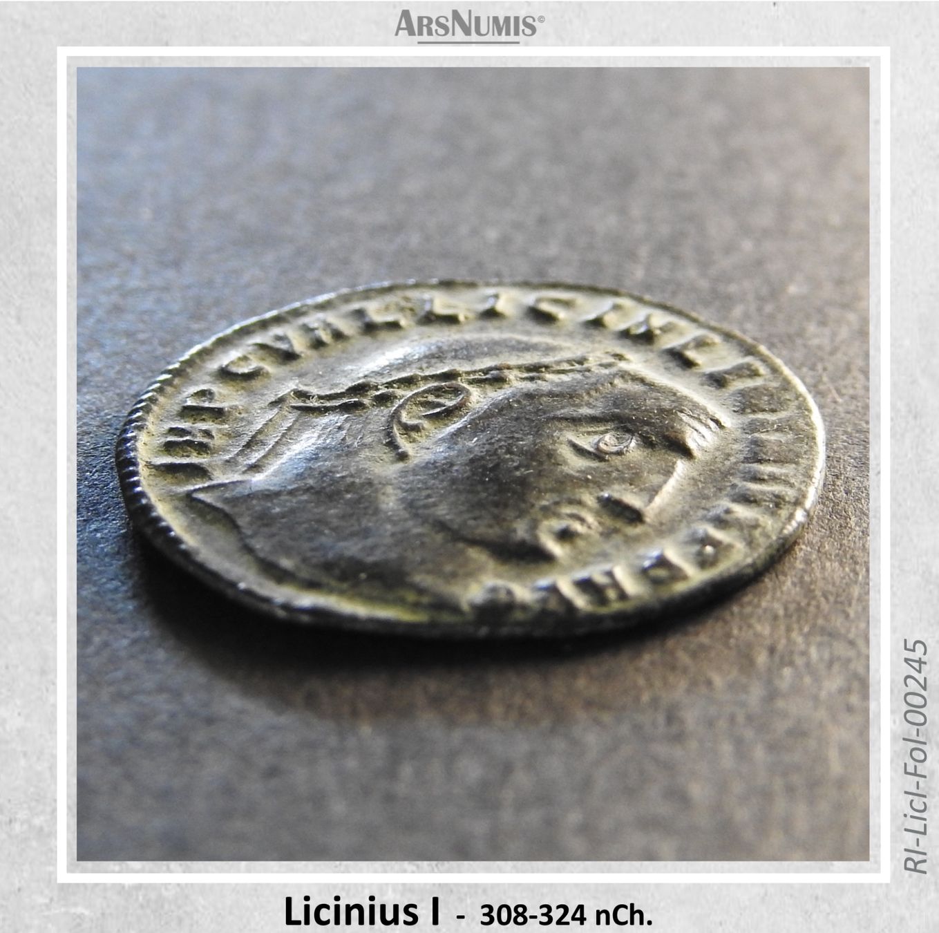 Tutti le monete: Römische Münze - Licinius I. – Usato da Oberwil b. Zug venduto da ArsNumis 2