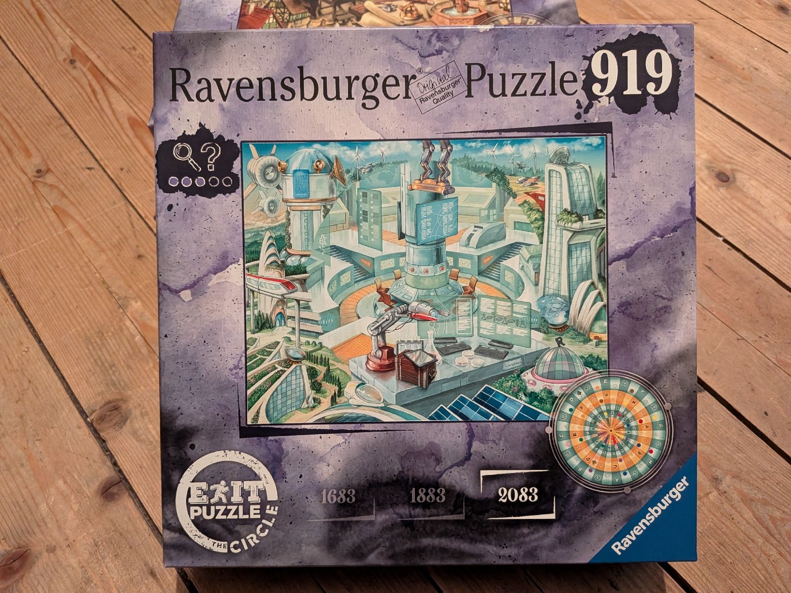 Puzzle: Ravensburger Exit Circle Puzzle , 919 Teile, 3 Stück – Usato da Uznach venduto da Chalesanda 3
