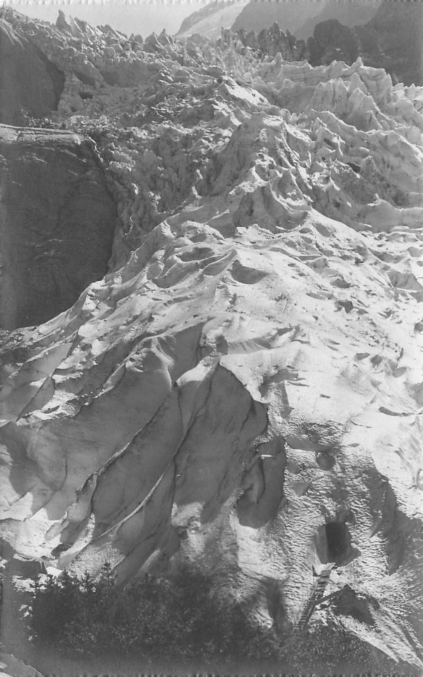 Ansichtskarten: Grindelwald (BE) Oberer Grindelwaldgletscher – Gebraucht aus Biasca von Blenio71