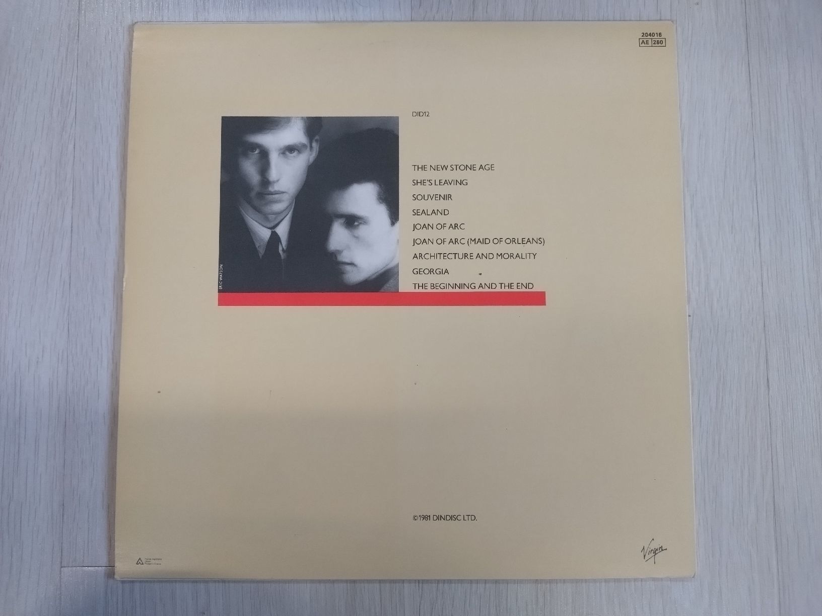 Vinyles: Disque vinyle OMD Architecture & Morality VG- – D'occasion à Farvagny-le-Grand par LaCaverne 1