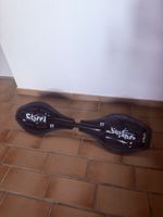 Waveboard Street Surfing schwarz gebrauchter Zustand